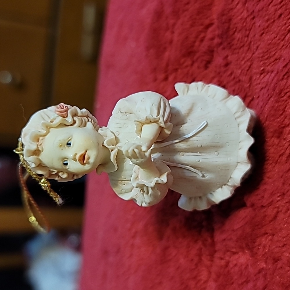 Ashton Drake Heirloom Ornaments Emily By Yolanda Bello Box 1998 no box